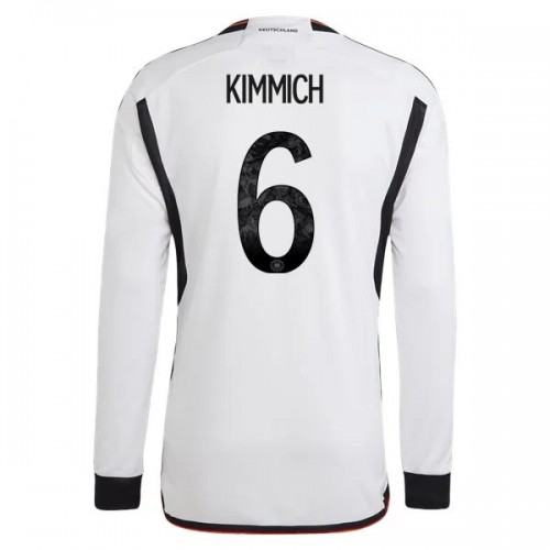 Tyskland Joshua Kimmich 6 VM 2022 Hjemmebanetrøje Langærmet